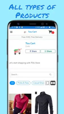 TOU Cart - Easy Shopping android App screenshot 2